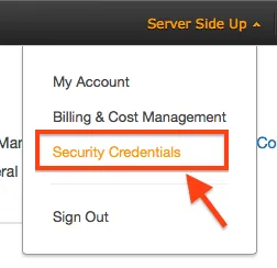Security Credentials
