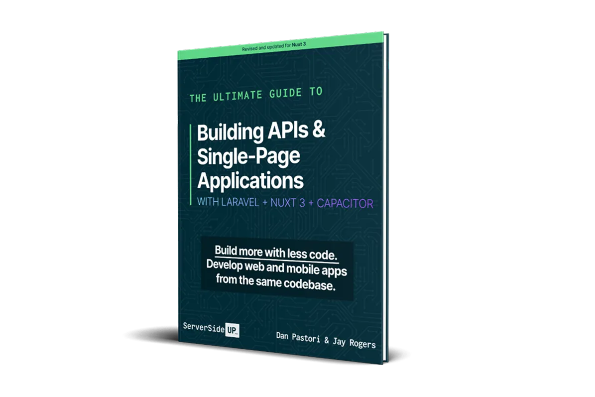 Ultimate Guide To Building APIs & SPAs Book