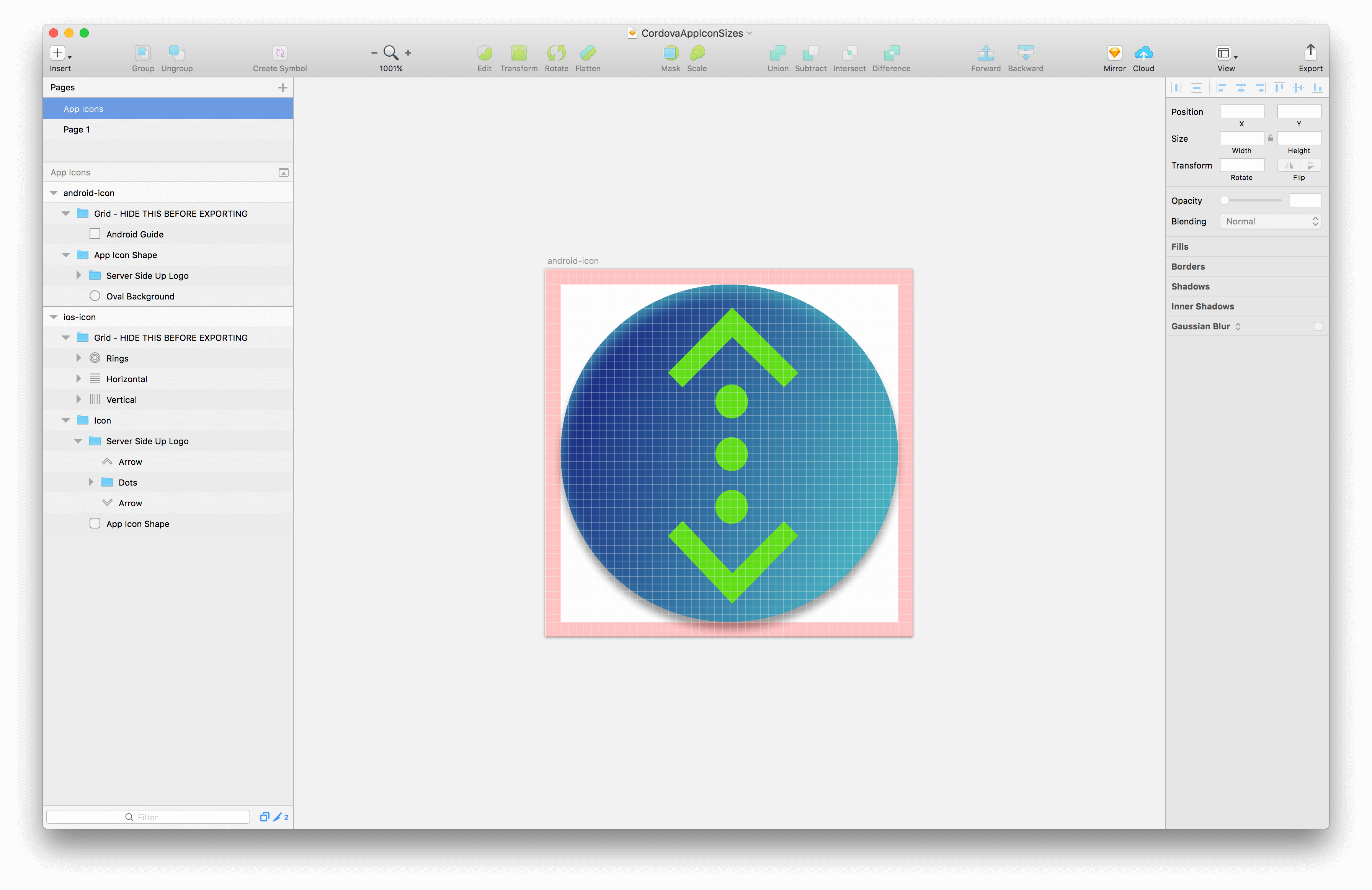 Android Icon Creation