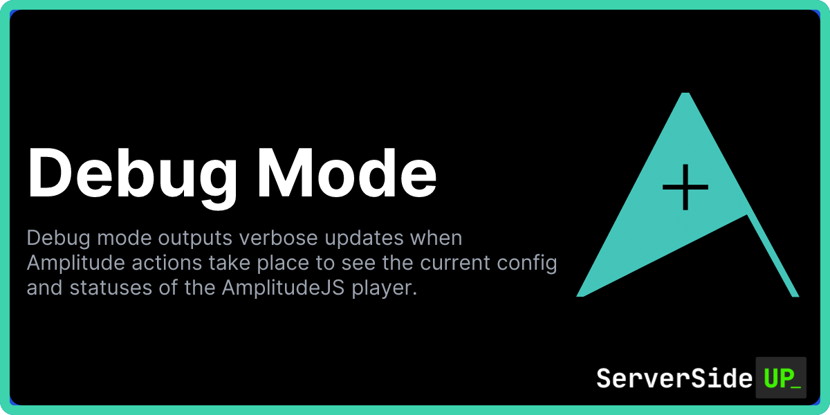Debug | AmplitudeJS | A JavaScript library that allows you to control ...