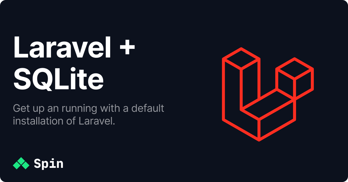 Official Laravel Basic Template by Spin