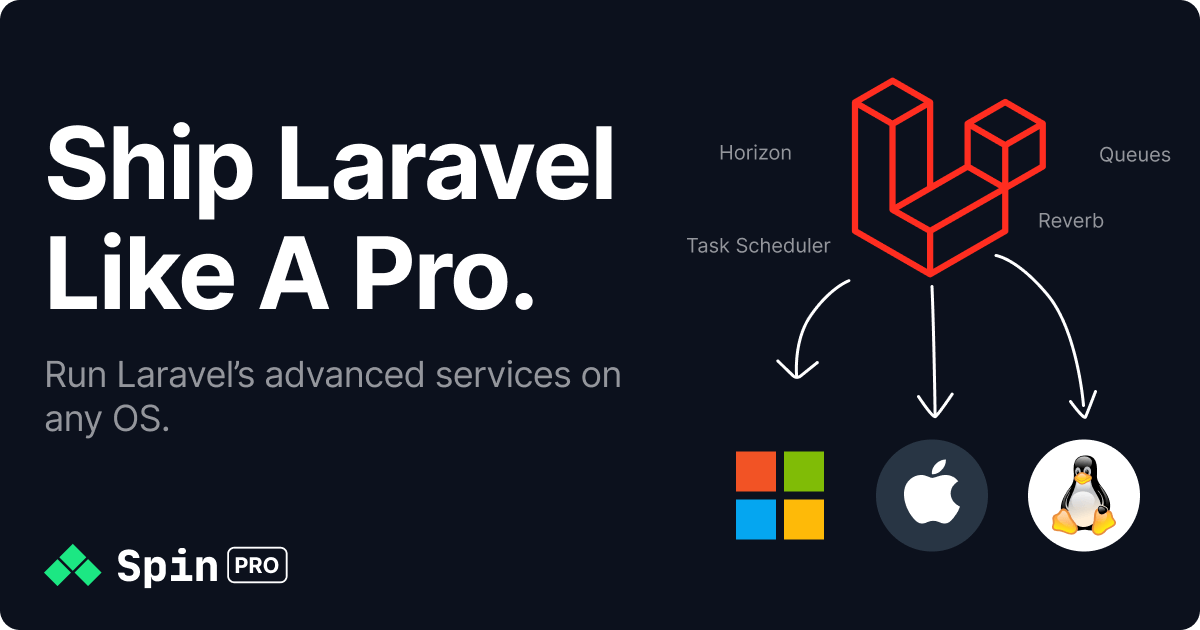 Official Laravel Pro Template by Spin