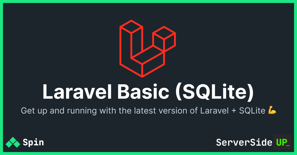 Official Laravel Template by Spin