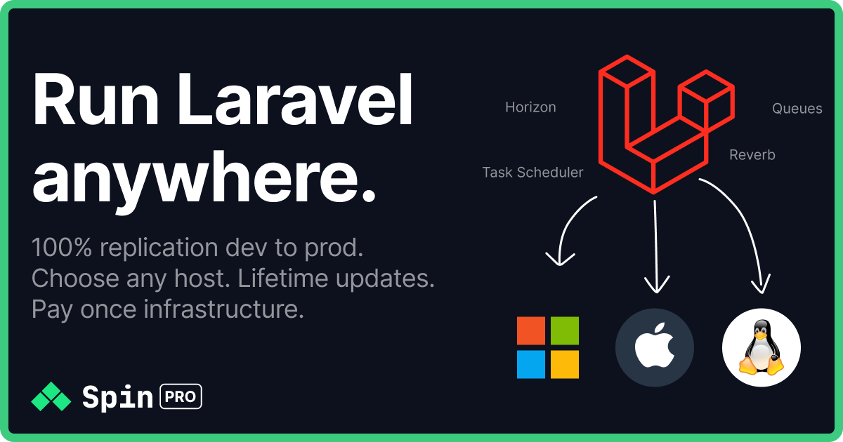 Official Laravel Template by Spin