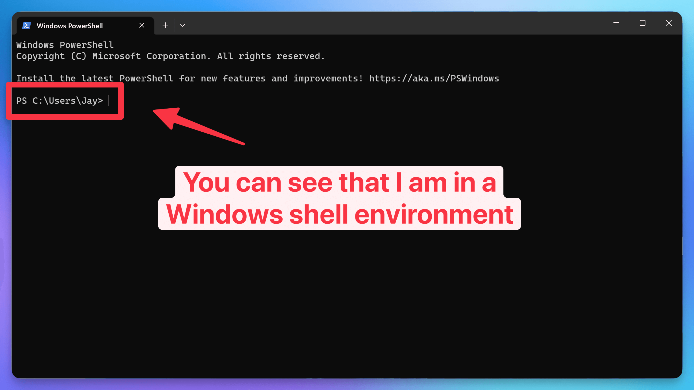 Windows Shell