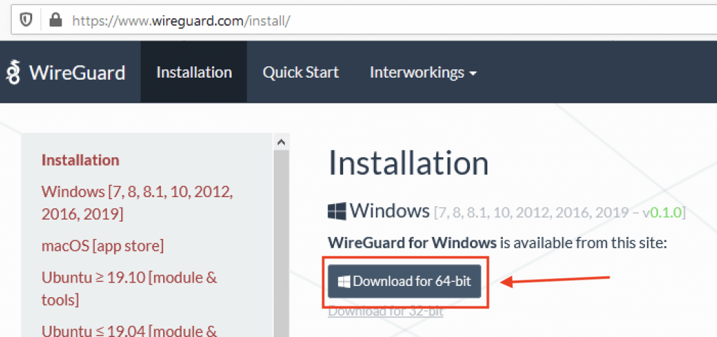 wireguard vpn server windows 10