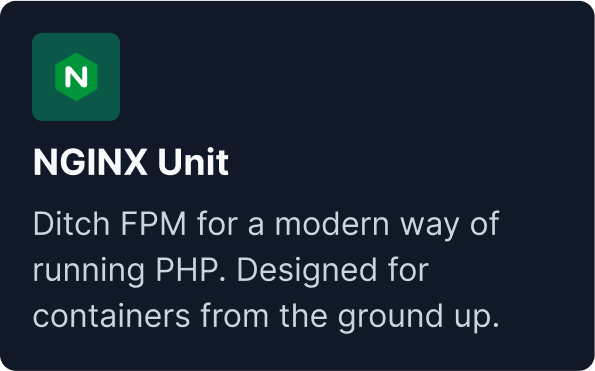 NGINX Unit