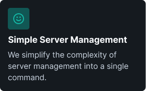 Simple Server Management